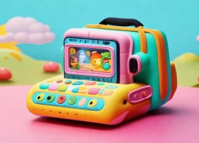 儿童便携可下载故事机 多功能便携式故事机