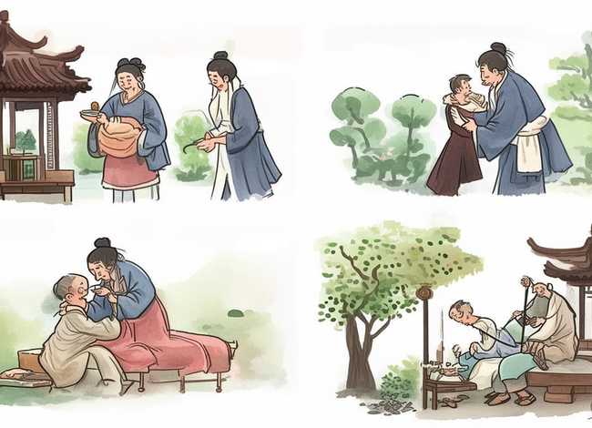 二十四孝图故事简介、二十四孝图每个故事简介