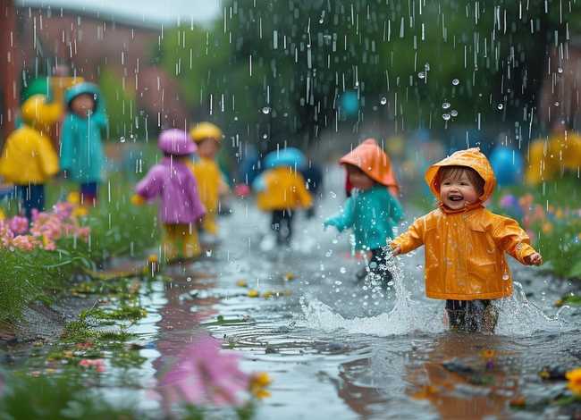 儿童故事小雨的味道；绘本故事下雨的味道