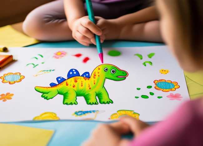 恐龙儿童简笔画；儿童恐龙简笔画怎么画