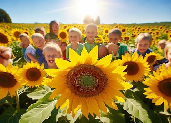 向日葵儿童故事；向日葵幼儿故事