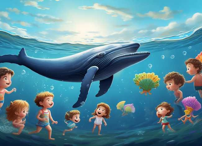 鲸鱼儿童故事 - 关于鲸鱼的幼儿故事 鲸鱼儿童故事 - 关于鲸鱼的幼儿故事