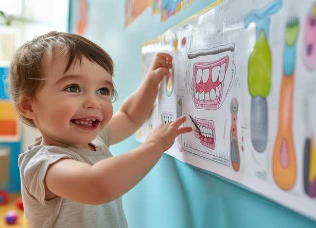 儿童长牙菌斑是怎么回事（孩子长牙斑菌是怎么回事）