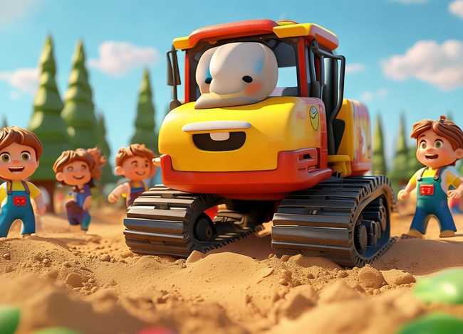 幼儿挖掘机故事（幼儿挖掘机故事大全）