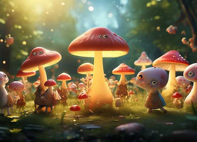 儿童故事蘑菇、蘑菇幼儿故事