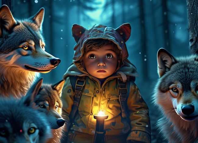 野狼的故事儿童，关于野狼的故事