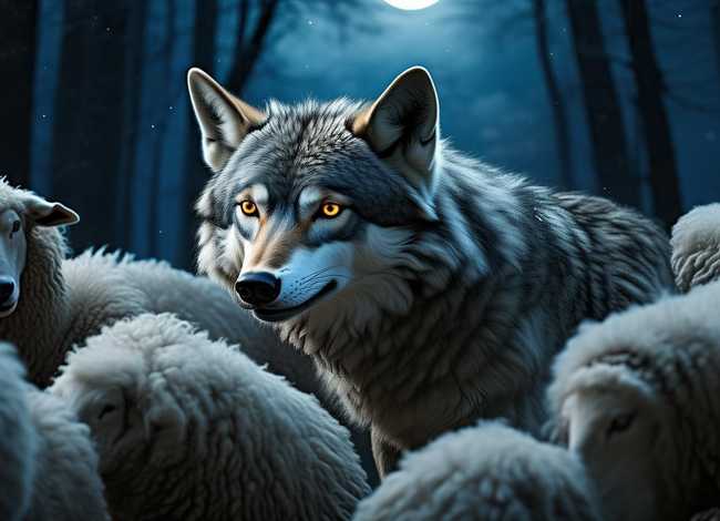 狼和羊的故事；狼和羊的故事中狼的特点