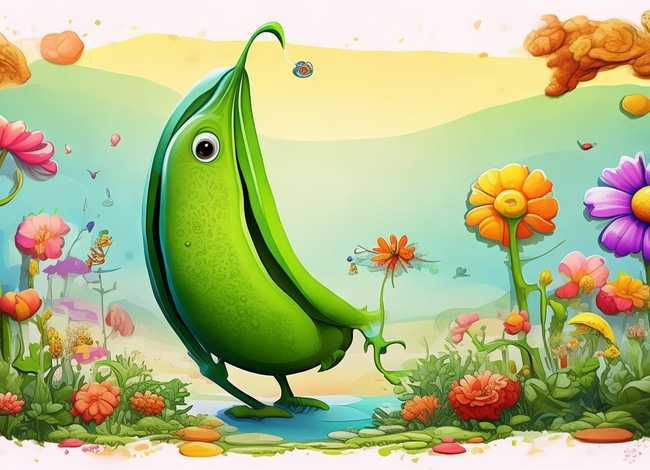 豌豆的绘本故事 豌豆的绘本故事图片