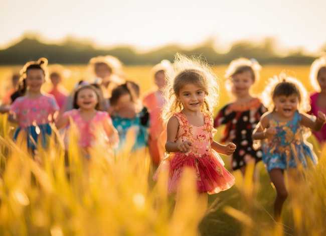儿童获奖舞蹈一等奖视频金色稻田简单；幼儿舞蹈《金色童年》