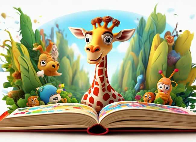 长颈鹿儿童故事绘本;长颈鹿的绘本故事 长颈鹿儿童故事绘本;长颈鹿的绘本故事