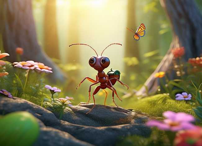 儿童故事小蚂蚁大冒险（小蚂蚁历险的故事）