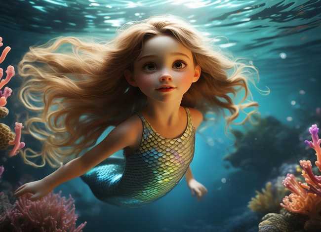 儿童睡前故事美人鱼的故事、宝宝睡前故事美人鱼的故事