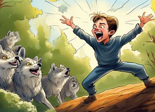 狼来了儿童故事，少儿故事狼来了完整版