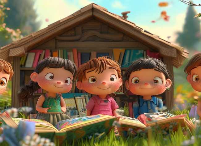 甜美的故事儿童（甜美可爱的故事）