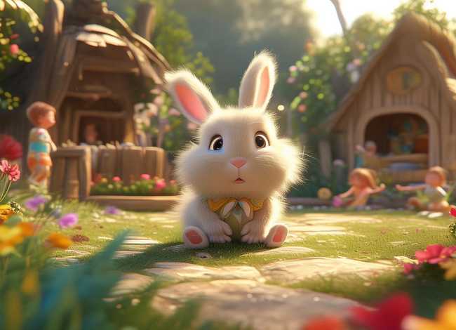儿童故事小兔子乖乖完整版，幼儿故事小兔子乖乖