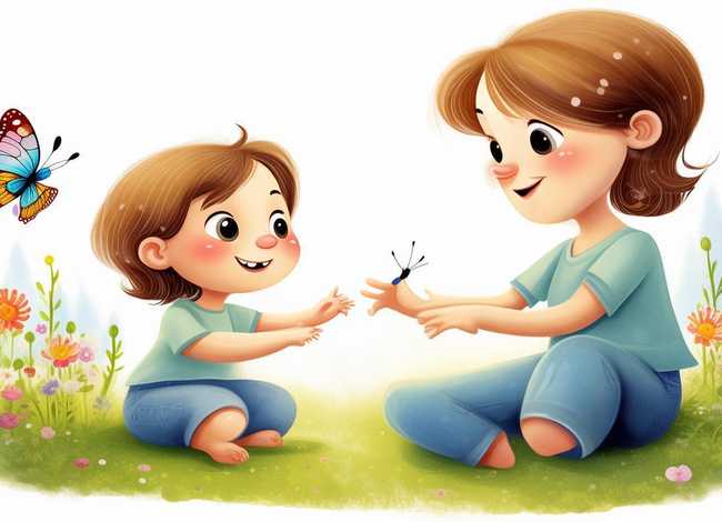 亲子故事简笔画；亲子故事简笔画图片大全