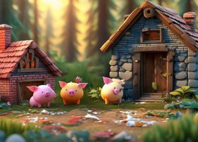 三只小猪儿童睡前故事文字版（三只小猪的故事 睡前故事文字版）