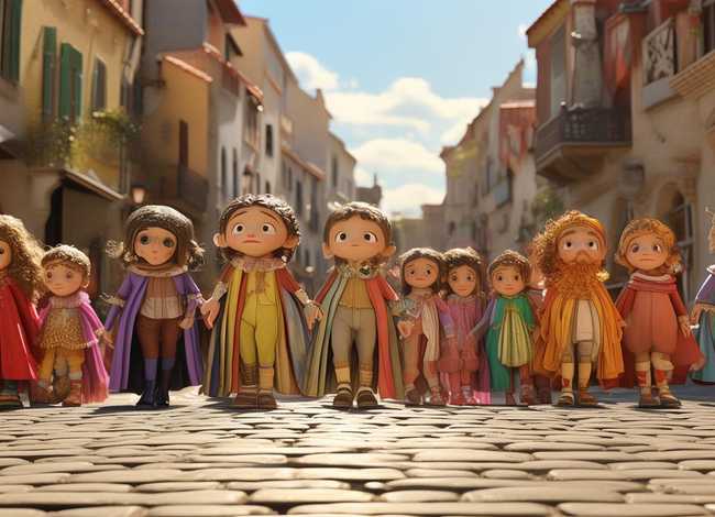 皇帝的新衣儿童童话故事、皇帝的新衣童话故事图画