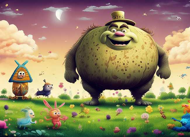 巨人 故事（巨人故事绘本）