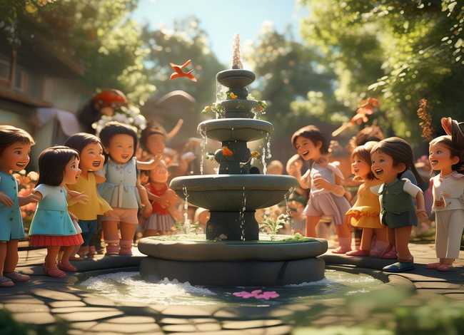 花园儿童故事，有关花园的故事 幼儿园