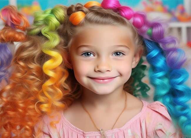 女孩儿童发型，女孩儿童发型图片大全