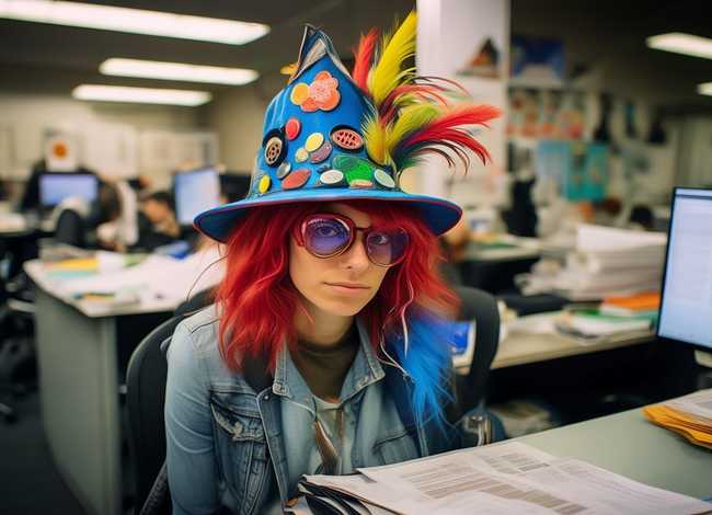 编辑部的故事图 编辑部的故事图片戴的帽子