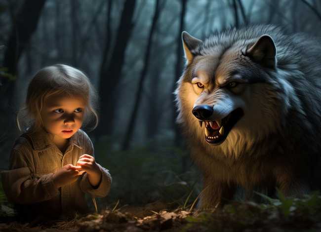 小时候听的故事（小时候听的故事大灰狼吃手指头）