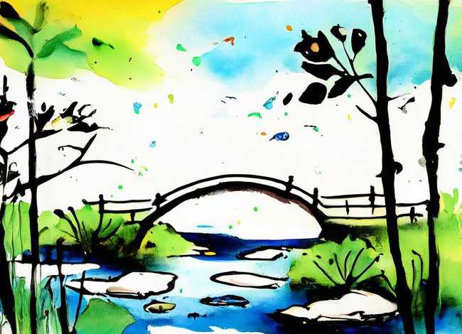 儿童水墨画作品介绍 儿童水墨画作品介绍语