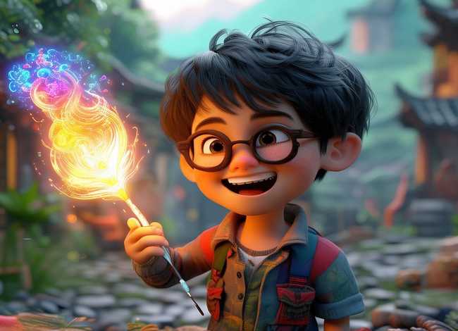 神笔马良儿童故事 少儿故事神笔马良