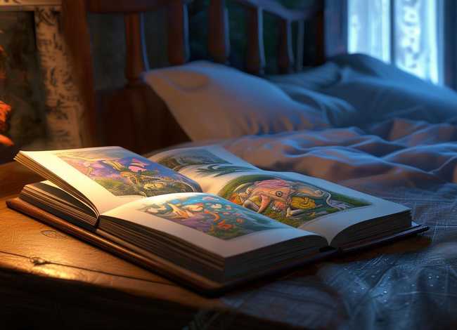 睡前晚上故事，晚上的睡前故事