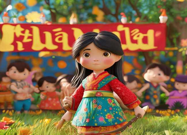 儿童故事花木兰故事简述（幼儿花木兰故事）