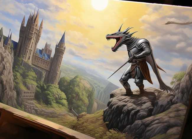 经典故事画一幅故事绘画，经典故事画一幅故事绘画怎么画