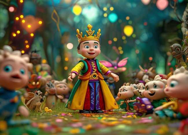 儿童故事国王要拍照（绘本故事国王想要爱）