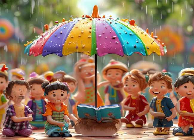 关于伞的故事幼儿园（关于雨伞的故事幼儿园）