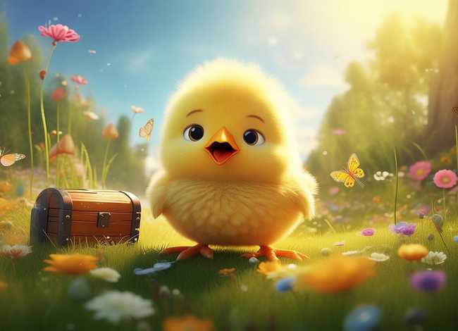 用小鸡编一个童话故事（给小鸡编一个小故事）