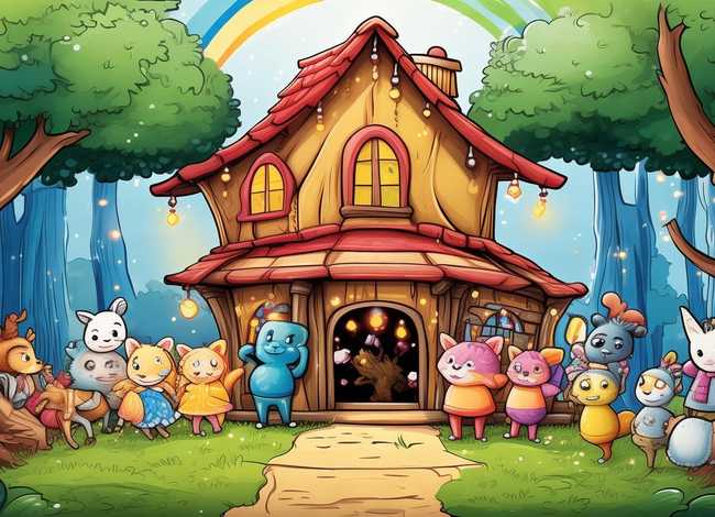 儿童故事书封面设计手绘儿童 故事书的封面设计