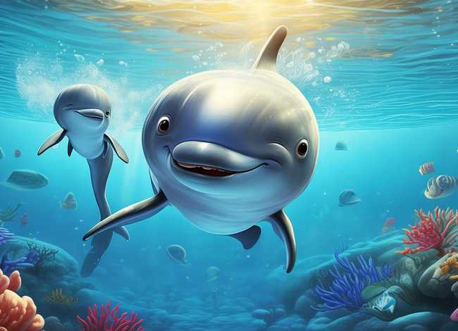 海豚0-4岁故事书；海豚绘本故事内容