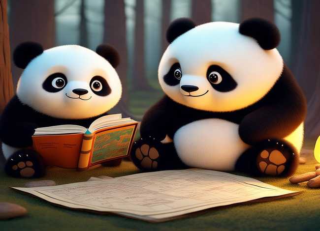 熊猫的故事绘本 - 熊猫的故事绘本图片