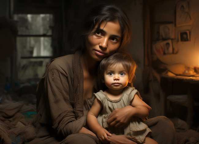 贫困小故事；贫困感人小故事