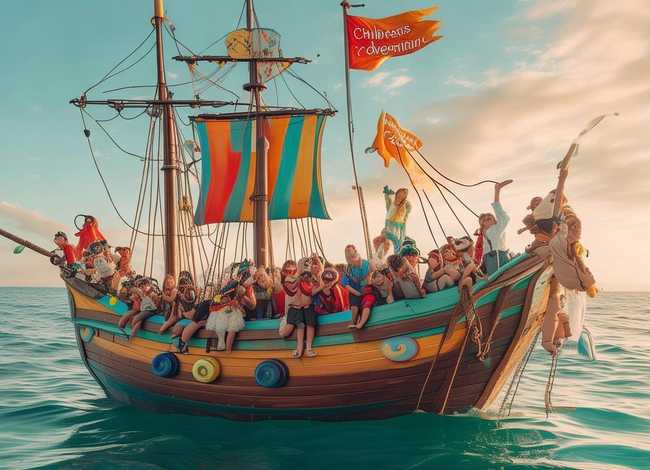 儿童海盗故事大全6-12岁 - 海盗船幼儿故事