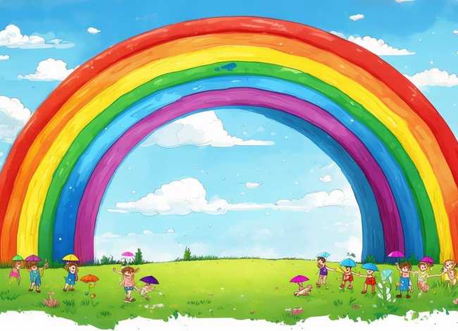 彩虹的故事绘本 彩虹的故事绘本图片 彩虹的故事绘本 彩虹的故事绘本图片
