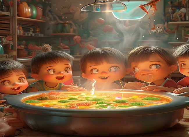 火锅的儿童故事 - 有关火锅的幼儿故事
