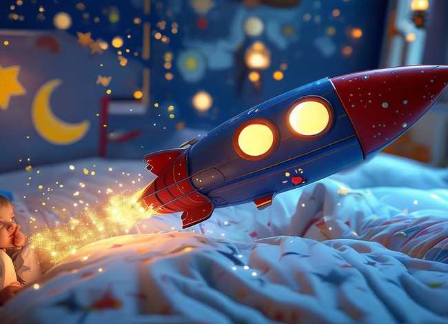儿童睡前故事 火箭；火箭的睡前故事