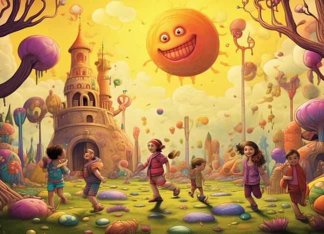 儿童荒诞故事；幼儿荒诞故事