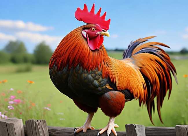 公鸡的耳朵在哪里 公鸡的耳朵在哪里图片