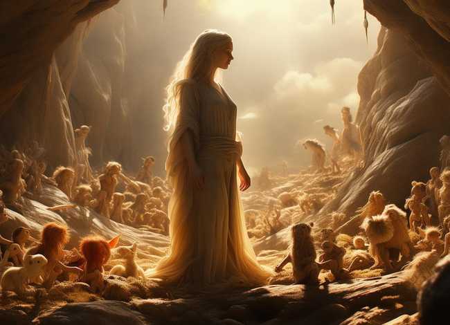 故事大全女娲造人（故事大全女娲造人100字）