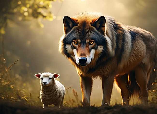 狼和羊故事完整版（狼和羊故事完整版图片）
