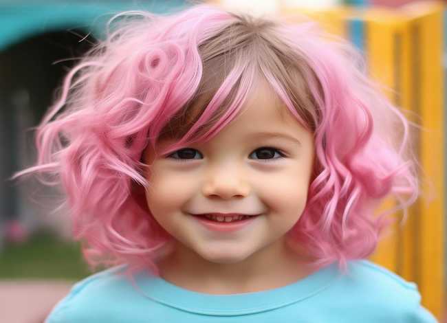 发型步骤图儿童，的发型儿童版