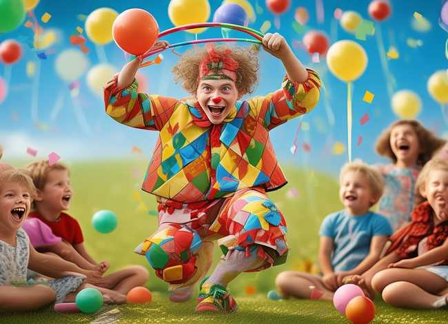 儿童动画小丑故事 - 幼儿小丑的动画片