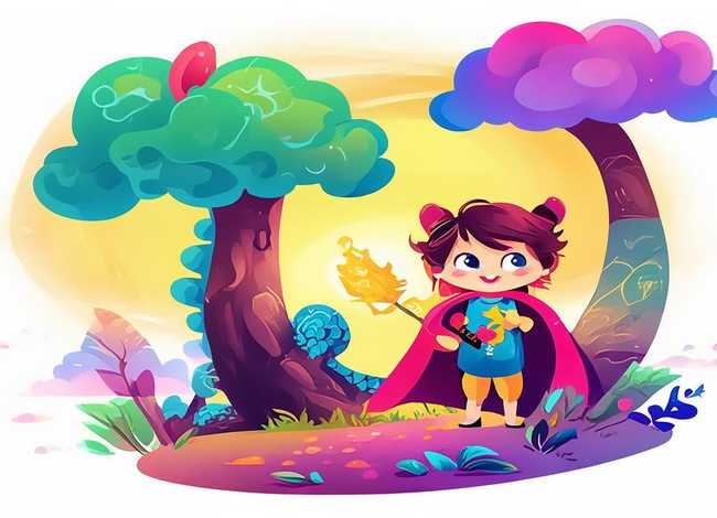 儿童童话图片画画，儿童童话简笔画图片